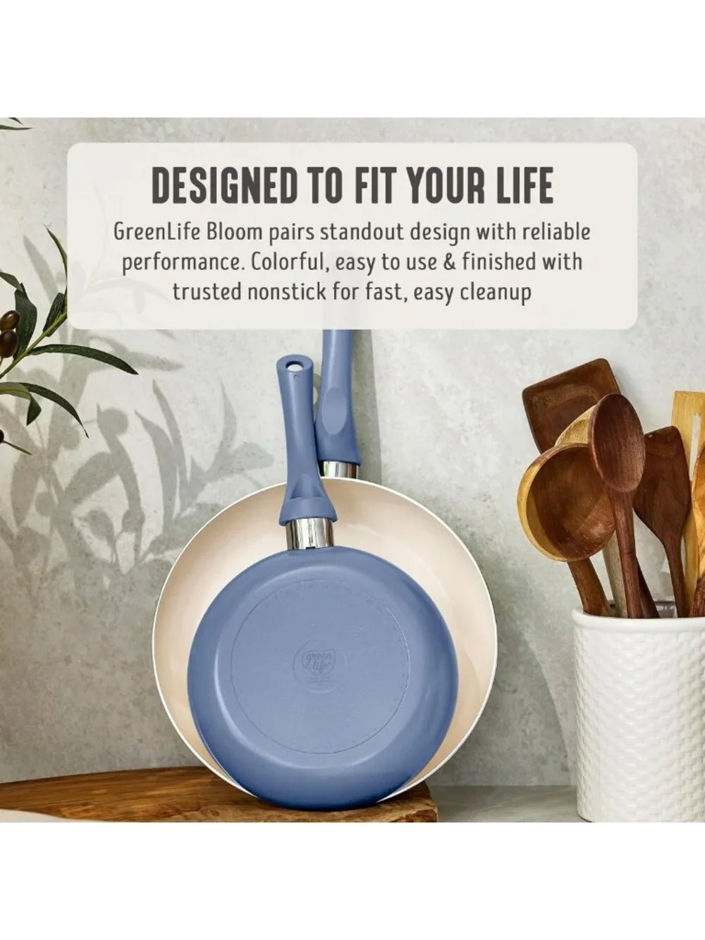 Ceramic Nonstick Skillet Set - 8